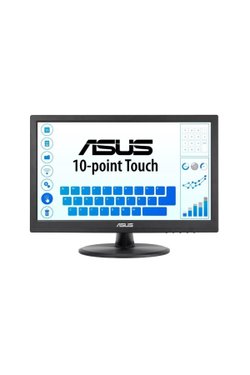 15.6 Asus Vt168hr 5ms 60mhz 1xvga 1xhdmı Wxga 1366x768 Flıcker-free Düşük Mavi Işık Dokunmatik Ekran Vesa Siyah