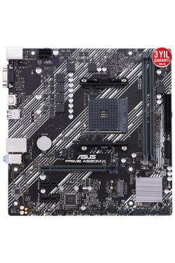 Asus Prime A520M-K AMD AM4 DDR4 Micro ATX Anakart