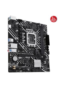 Asus Prime H610M-K D4 ARGB Intel LGA1700 DDR4 Micro ATX Anakart