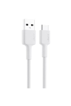 Aukey CB-CD30-WH 0.9 m Beyaz USB to Type-C Hızlı Şarj Kablosu