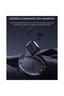 Aukey EP-M2-BK TWS Siyah Kulak İçi Bluetooth Kulaklık