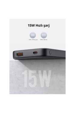 Aukey PB-Y46 10000 mAh Hızlı Şarj Powerbank