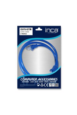 Inca ICAT6-02TM CAT6 2 m Network Kablosu