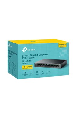 TP-Link LS108GP 8 Port 10/100/1000 Mbps Gigabit PoE Switch