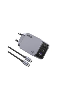 Ugreen Nexode Pro 65 W Type-C Kablolu Hızlı Şarj Aleti