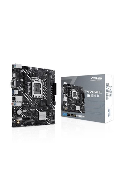 Asus Prime H610M-K ARGB Intel LGA1700 DDR5 Micro ATX Anakart