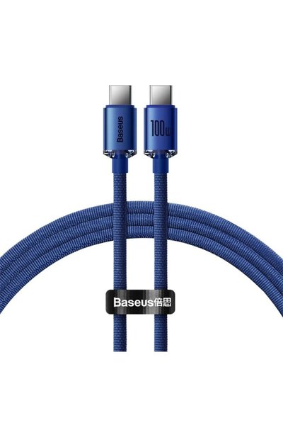 Baseus Crystal Shine 1.2 m USB to Type-C Hızlı Şarj Kablosu
