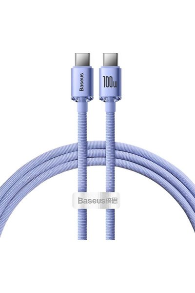 Baseus Crystal Shine 1.2 m USB to Type-C Hızlı Şarj Kablosu