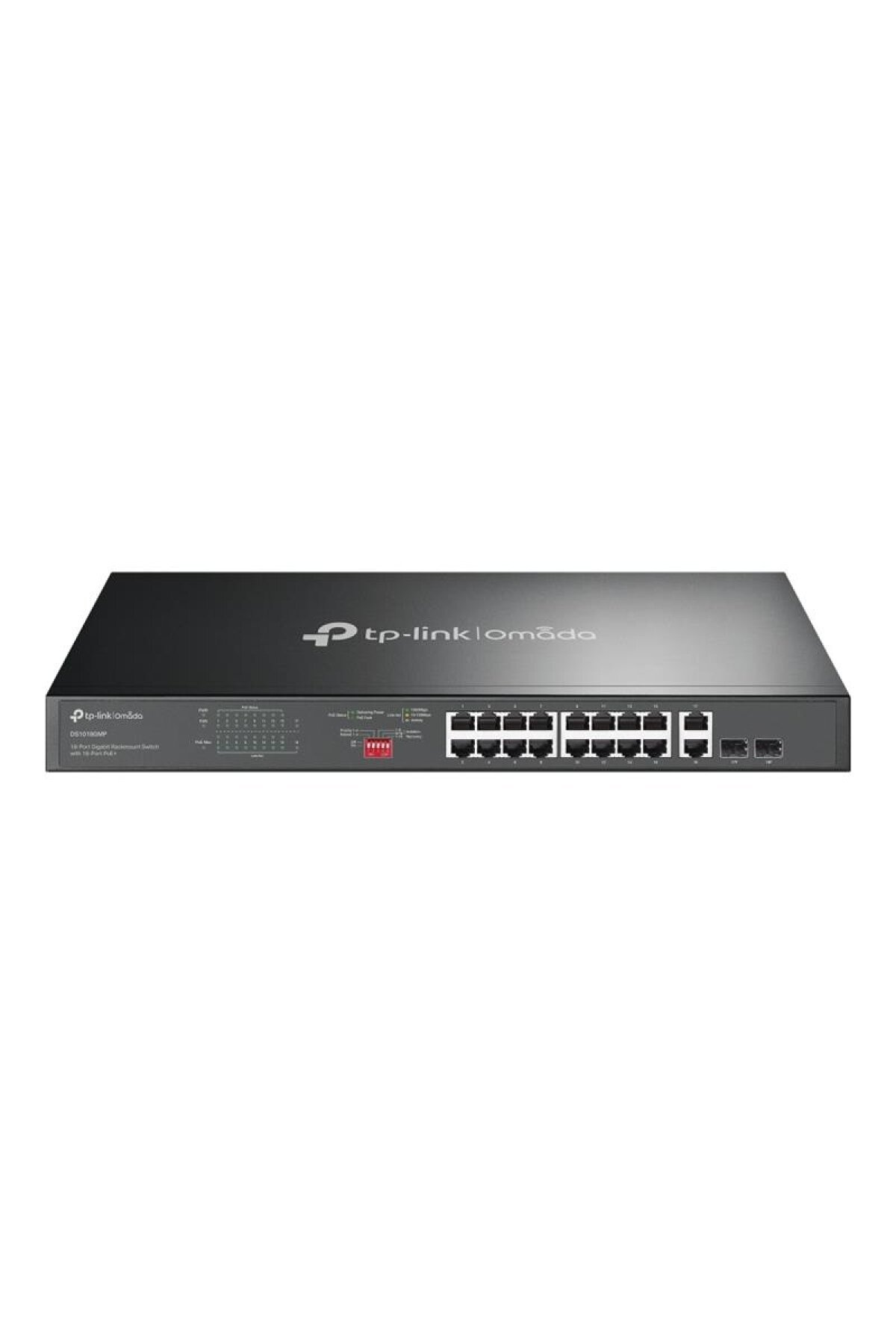 Tp-Link TP-Link DS1018GMP 16 Port 10/100/1000 Mbps Gigabit Switch Tp-Link TP-Link DS1018GMP 16 Port 10/100/1000 Mbps Gigabit Switch