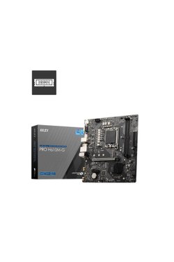 MSI Pro H610M-G Intel LGA1700 DDR5 Micro ATX Anakart