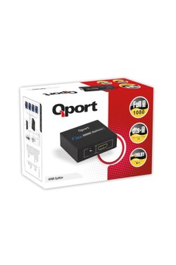 Qport Q-SPL4 Full HD 1 Giriş 4 Çıkış HDMI Splitter