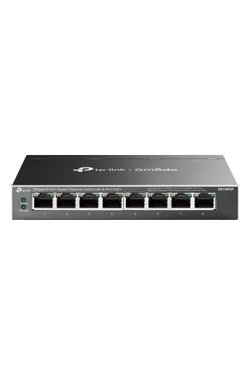 Tp-lınk Omada Ds108gp 8 Port Gıgabıt 65w 250 Metre Poe Mesafe Metal Kasa Switch