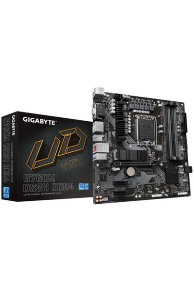 Gigabyte B760M-DS3H Intel LGA1700 DDR4 Micro ATX Anakart