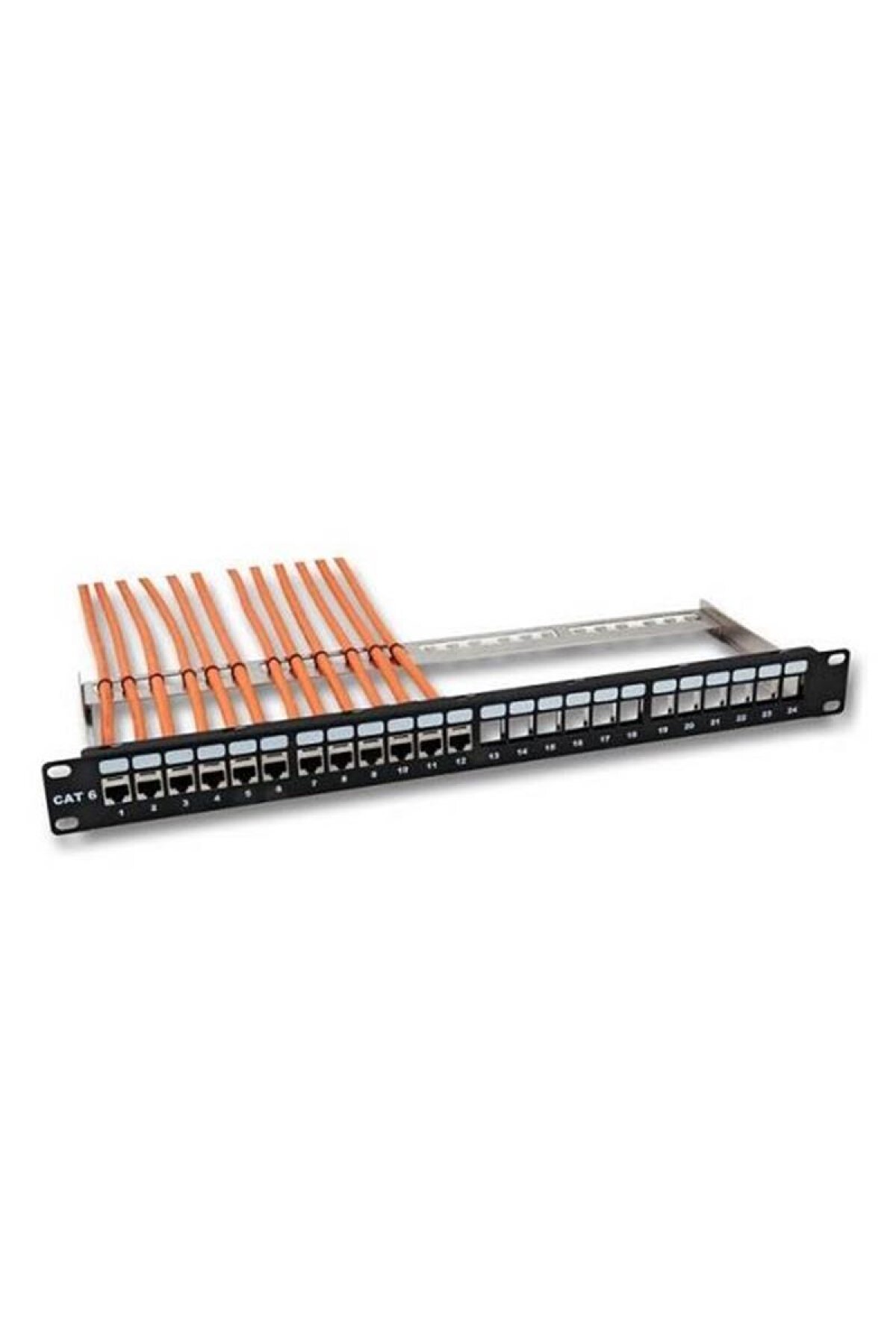 Uranium Uranium 24 Port UB24-3824L Cat6 Boş Patch Panel (10C-SB1U24PCAT6URE1A) Uranium Uranium 24 Port UB24-3824L Cat6 Boş Patch Panel (10C-SB1U24PCAT6URE1A)