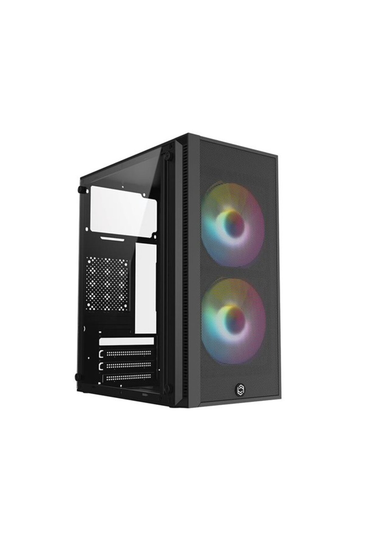 Frisby Frısby Fc-8970g 300w 2x Raınbow Fan Mını Tower Gaming Siyah Kasa Frisby Frısby Fc-8970g 300w 2x Raınbow Fan Mını Tower Gaming Siyah Kasa