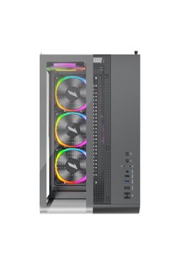 1st Player Rt7 Siyah Dıgıtal 850w 80+ Gold Full Modüler 4x12cm Argb 3 Taraflı Temperli Cam Usb 3.0 - Type C Atx Kasa