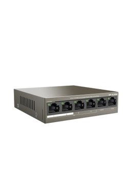 Ip-com F1106p-4-63w 4 Port 10/100+2x10/100 Uplınk Metal Kasa 58w Poe Swıtch