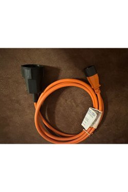 O&amp;W Security SCHUKO IP44 16A 250V V13, Turuncu Ups to Priz  Uzatma Kablosu 2m