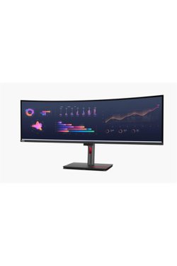 Lenovo ThinkVision P49w-30 63DBRAT1TK 49&quot; 4 ms Dual QHD Curved IPS 60 Hz Monitör