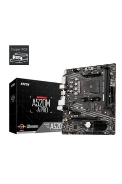 MSI A520M-A Pro AMD AM4 DDR4 Micro ATX Anakart