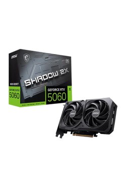 MSI RTX 5060 8G Shadow 2X OC G5060-8S2C 128 Bit GDDR7 8 GB Ekran Kartı