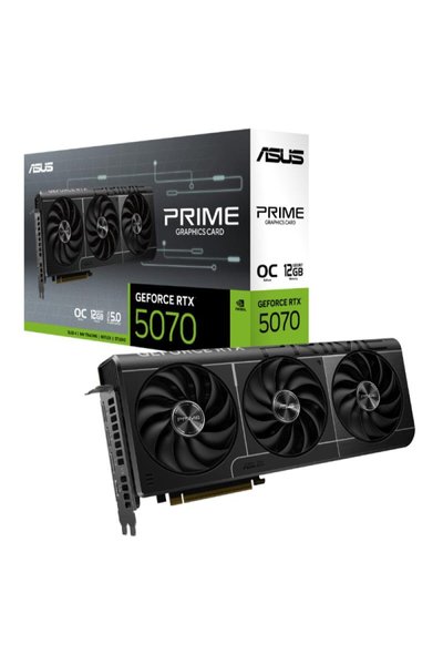 Asus RTX 5070 Prime OC Edition PRIME-RTX5070-O12G 192 Bit GDDR7 12 GB Ekran Kartı