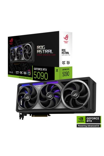 Asus RTX 5090 ROG Astral OC Edition ROG-ASTRAL-RTX5090-O32G-GAMING 512 Bit GDDR7 32 GB Ekran Kartı