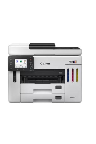 Canon Maxify GX7140 Wi-Fi + Tarayıcı + Fotokopi + Faks Renkli Çok Fonksiyonlu Tanklı Mürekkep Püskürtmeli Yazıcı