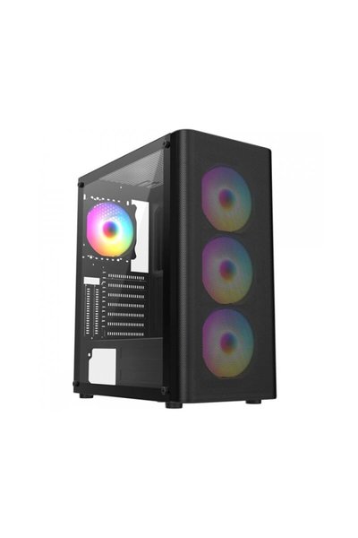 Frısby Fc-9385g 550w 4x8120mm Fan Gaming Siyah Kasa