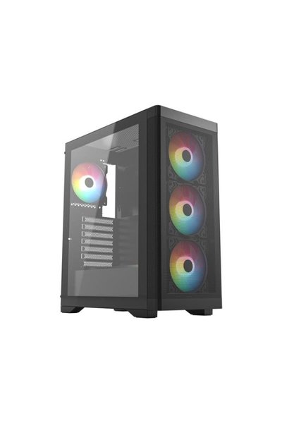 Frısby Fc-9480g 600w +80 Bronze Rgb 4x8120mm Fan  Gaming Siyah Kasa