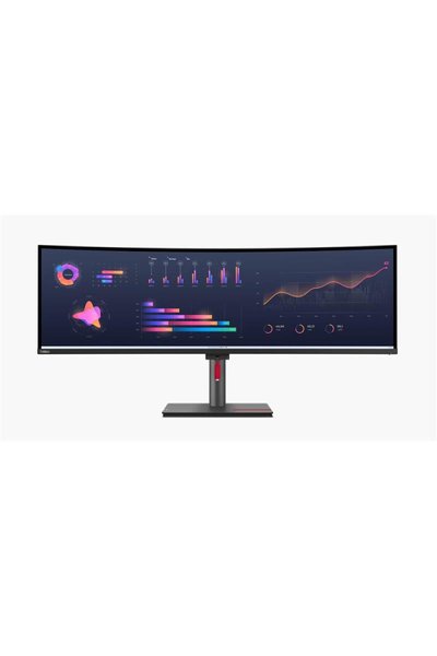 Lenovo ThinkVision P49w-30 63DBRAT1TK 49" 4 ms Dual QHD Curved IPS 60 Hz Monitör
