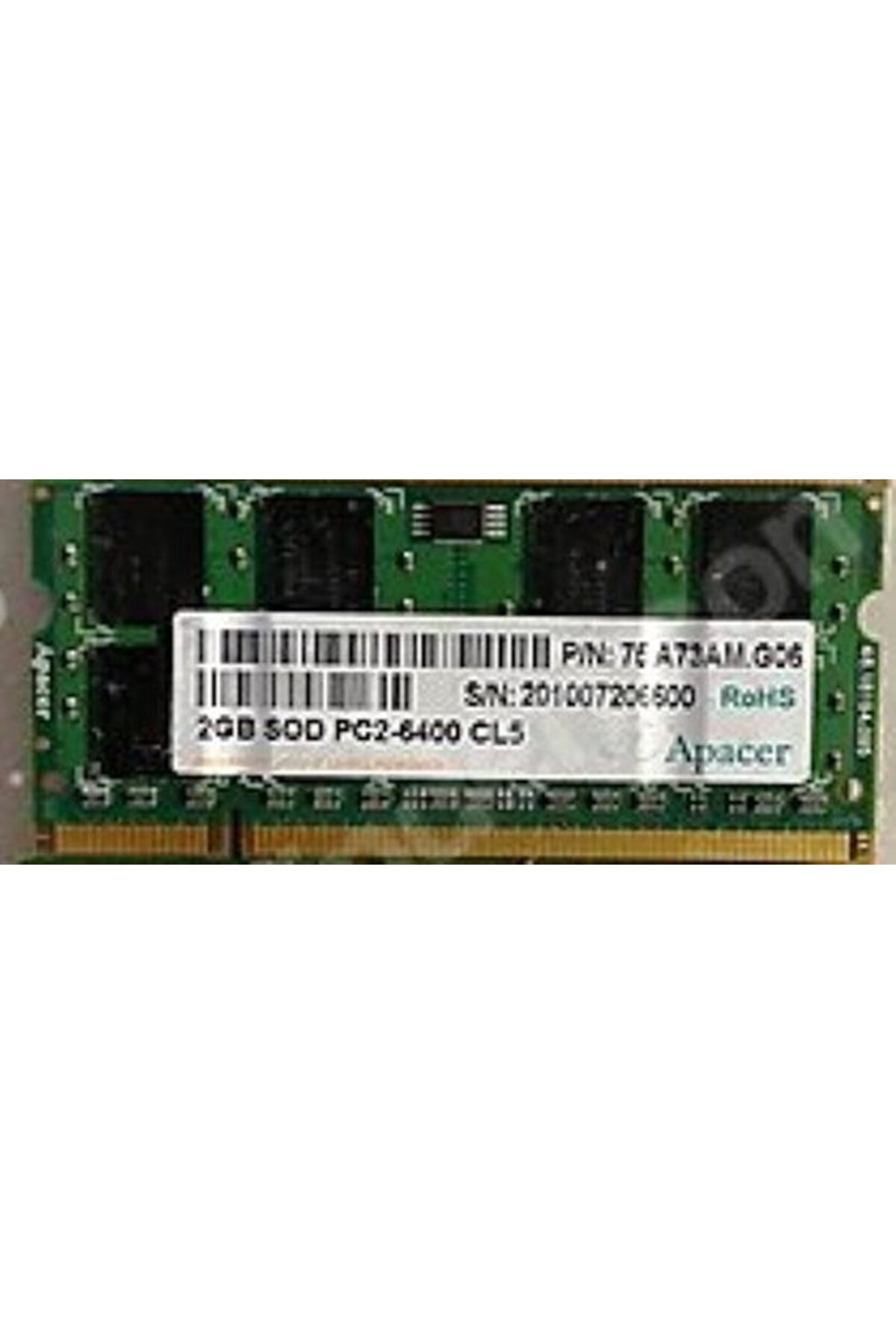 Apacer Apacer 75.A73am.g06 2Gb Ddr2-800 Pc2-6400 200Pın 2Rx8 Notebook Ram Bellek Apacer Apacer 75.A73am.g06 2Gb Ddr2-800 Pc2-6400 200Pın 2Rx8 Notebook Ram Bellek