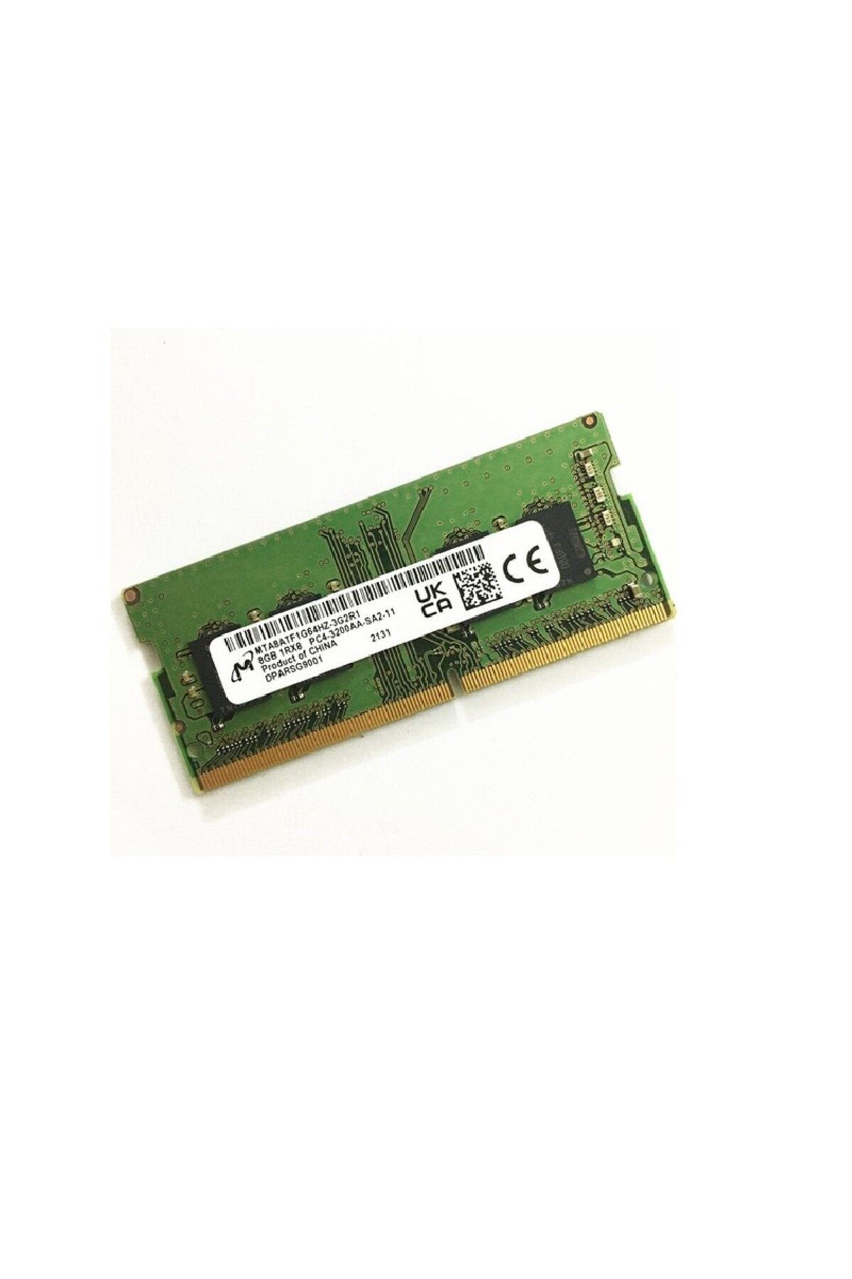 Micron Mıcron 8gb 1rx8 Ddr4 Sodımm PC4-25600 3200MHZ CL22 MTA8ATF1G64HZ-3G2R1 Noteook Ram Bellek Micron Mıcron 8gb 1rx8 Ddr4 Sodımm PC4-25600 3200MHZ CL22 MTA8ATF1G64HZ-3G2R1 Noteook Ram Bellek
