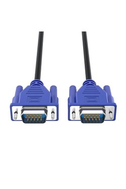 Çok Renkli 15 PİN ERKEK/ERKEK 1.5 METRE FİLTRELİ VGA KABLO