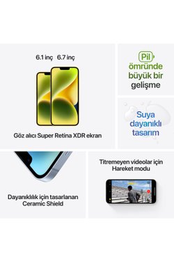 iPhone 14 Plus 512GB Yıldız Işığı