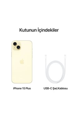 iPhone 15 Plus 128 GB Sarı