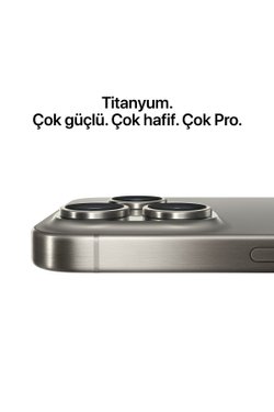iPhone 15 Pro Max 512 GB Siyah Titanyum