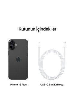 iPhone 16 Plus 128GB Siyah