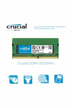 Crucial 8 GB 2400MHz DDR4 SODIMM CT8G4SFD824A Bellek
