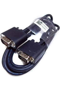 Siyah Dell Vga Kablosu 1.5 Metre 15 Pin Erkek - Erkek