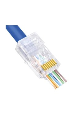 EZ RJ45 Cat5Cat6 Açık Uçlu Soket 8P8C 100Adet