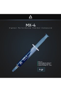 ARCTIC MX-4 Termal Macun ile Yüksek Performanslı Isı Transferi
