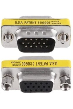 Hd15 Vga-vga Erkek-dişi  15 Pin Çevirici Ara Adaptör