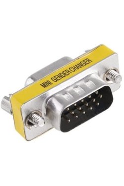 Hd15 Vga-vga Erkek-dişi  15 Pin Çevirici Ara Adaptör