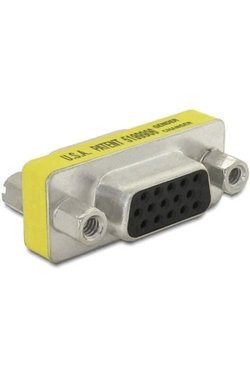 Hd15 Vga-vga Erkek-dişi  15 Pin Çevirici Ara Adaptör