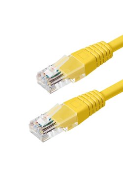 ELEKTROMER 1.5 METRE SARI 24 AWG CAT5 KABLO
