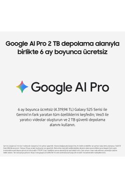 Galaxy S25 Ultra 512 GB Titanyum Gümüş