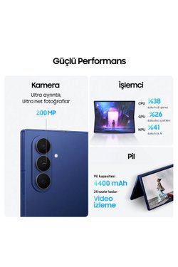 Galaxy Z Fold7 512 GB Gece Siyahı Cep Telefonu