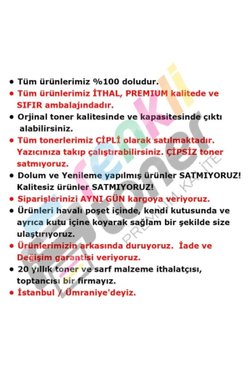 Siyah Samsung Clp-300 Siyah Muadil Toner