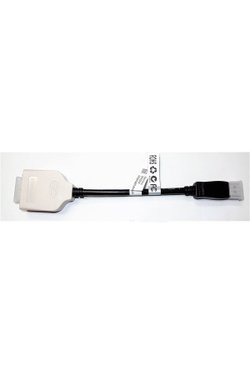 Siyah Dell Displayport to DVI Cable/Adapter Dönüştürücü CN-023NVR